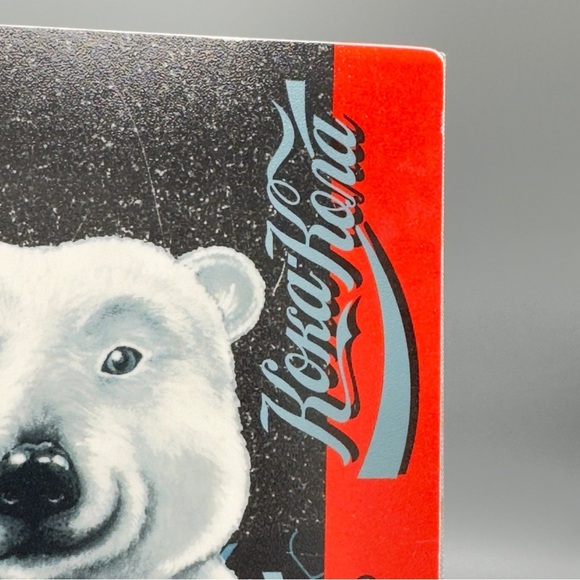 Vintage Coca-Cola Daily Planner w/ Ruler โ 1995 Stuart Hall, Polar Bear - Picture 4 of 14